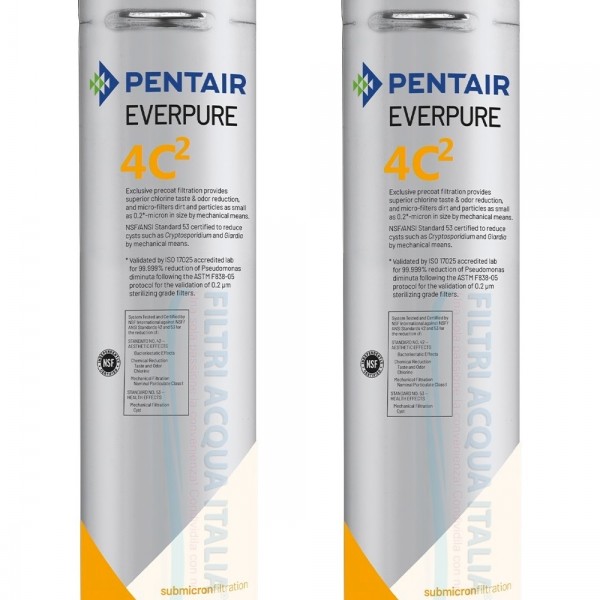 EVERPURE 4C2 Set 2 Pezzi EV9605-50 EVERPURE 4C2 Set 2 Pezzi EV9605-50