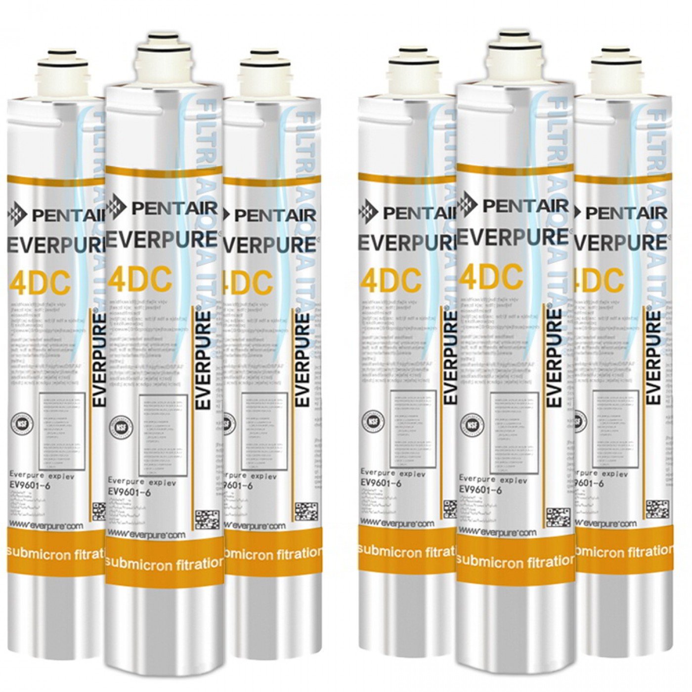 Filtro Everpure 4DC Set 6 pezzi EV960146