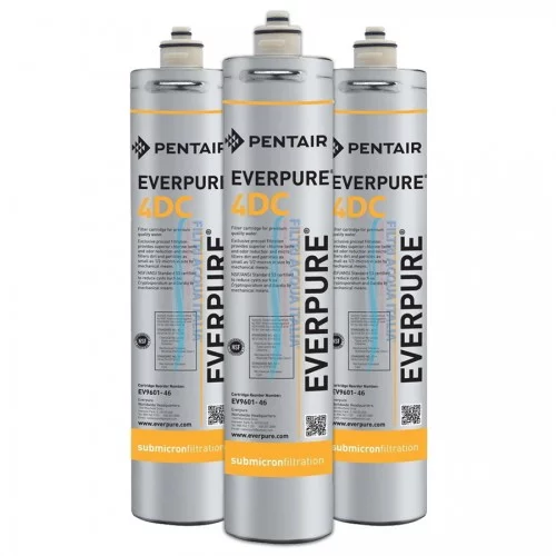 Filtro Everpure AC2 (ex 2DC) - Cartuccia Argentizzata Per Depuratore Acqua, 2.840 Litri, 0,5 Micron