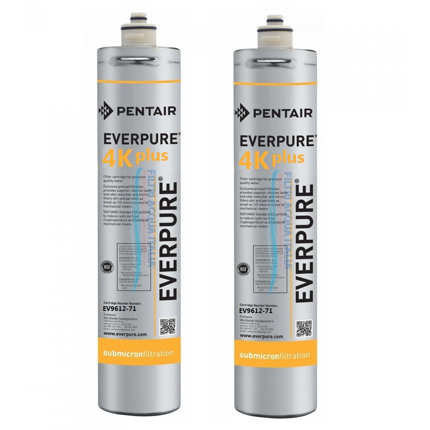 EVERPURE 4K PLUS EV9612-71 Set 2 Pezzi EVERPURE 4K PLUS EV9612-71 Set 2 Pezzi