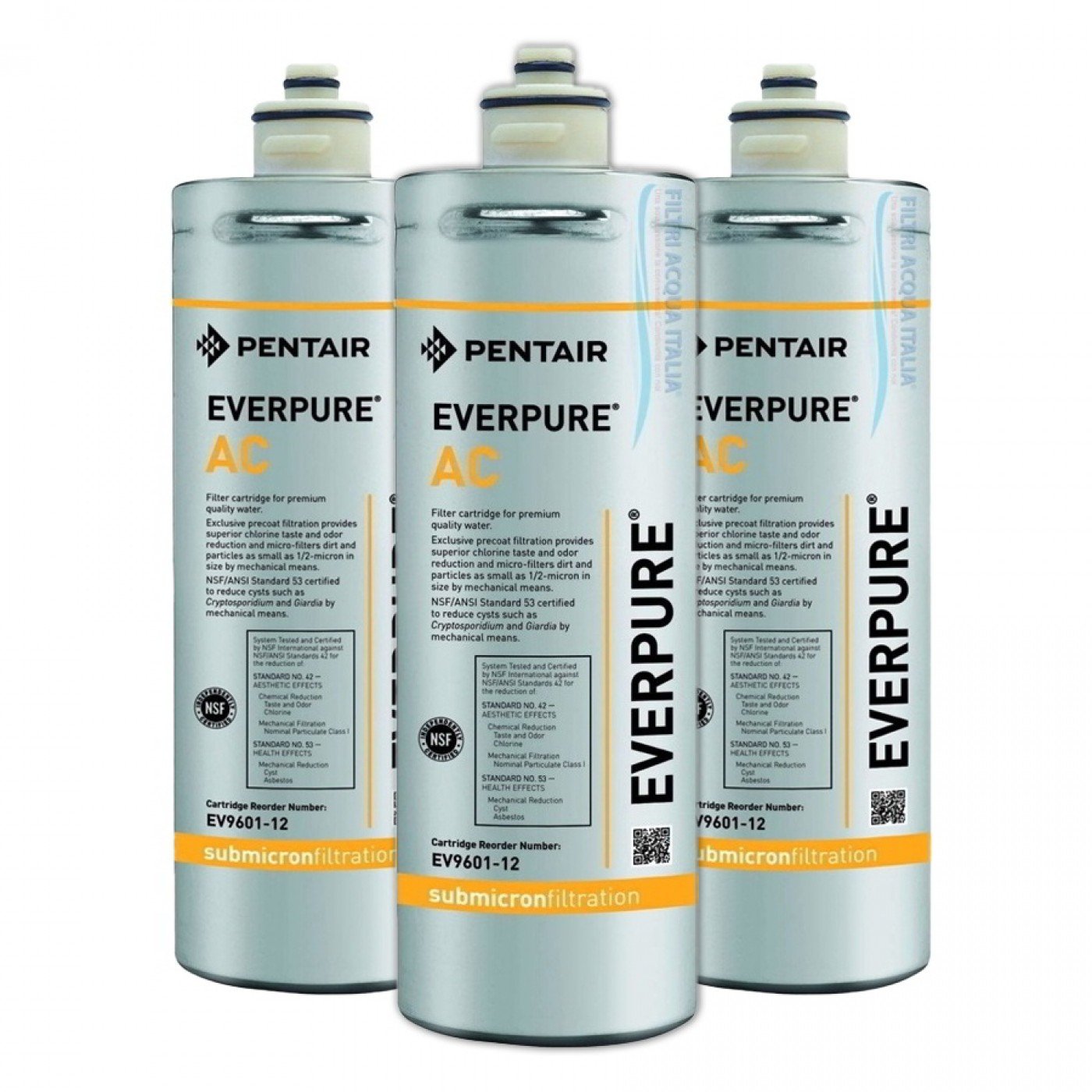 FILTRI EVERPURE AC EV960112 SET 3PZ. FILTRI EVERPURE AC EV960112 SET 3PZ.