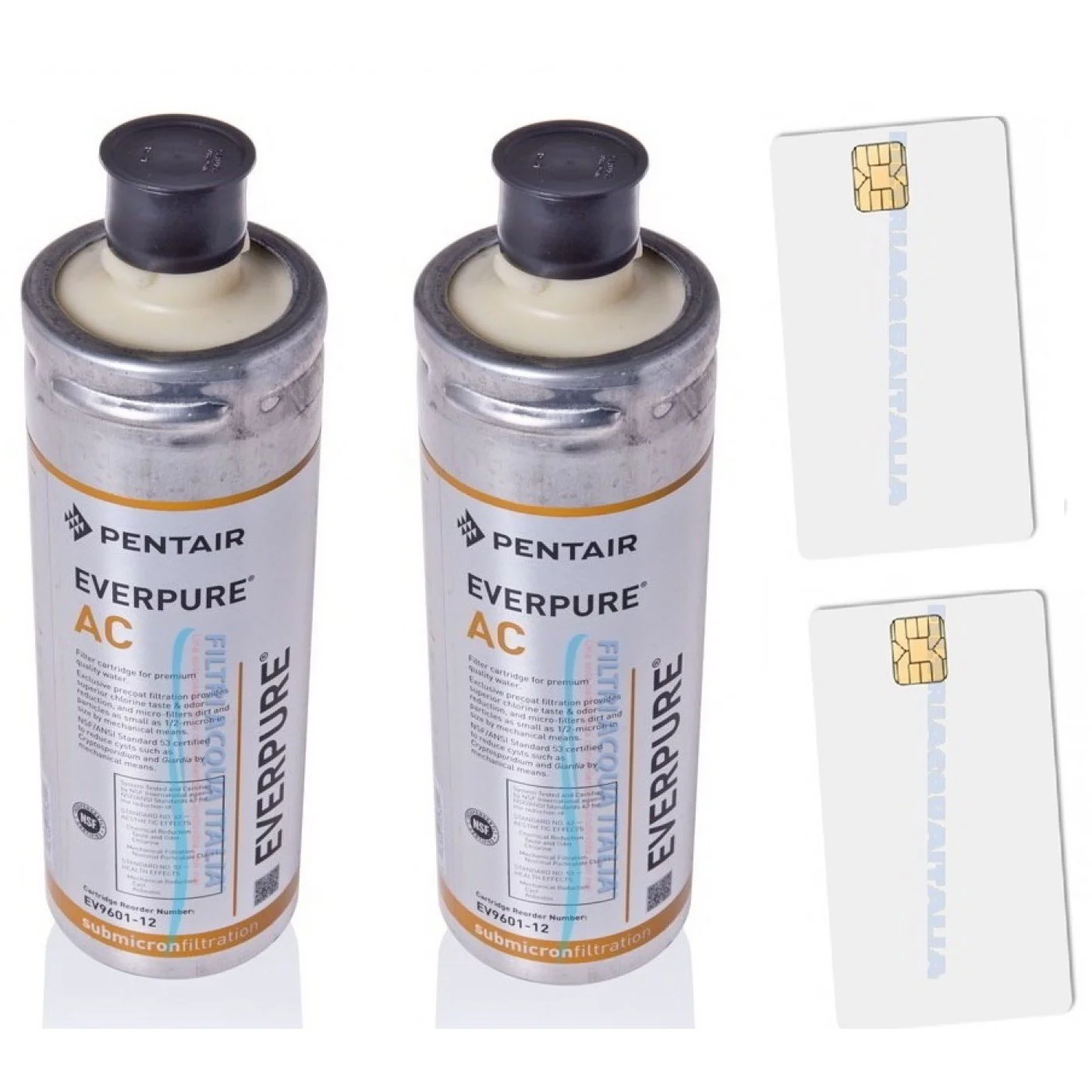 2 Filtri Everpure AC +  2 Scheda Sblocco