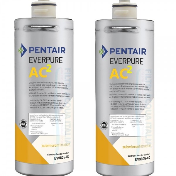 EVERPURE AC2 Set 2 Pezzi EV9605-80 EVERPURE AC2 Set 2 Pezzi EV9605-80
