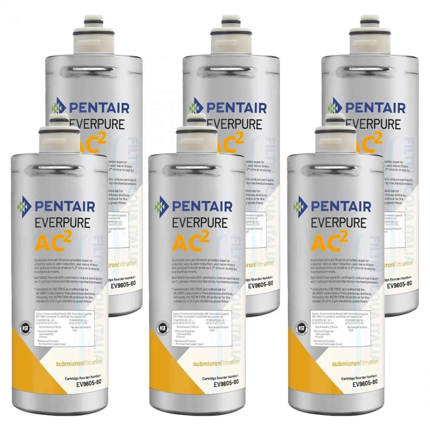 EVERPURE AC2 EV9605-80 sET 6 pZ EVERPURE AC2 EV9605-80 sET 6 pZ