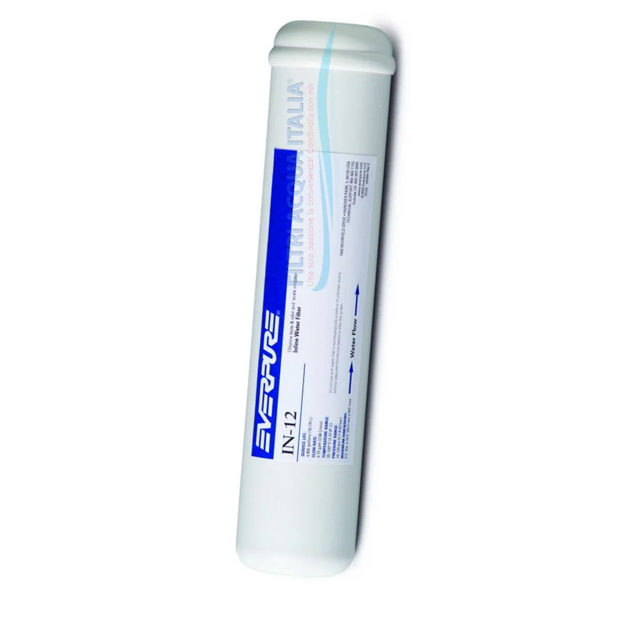 Filtro In Linea Everpure IN-12 EV9100-07 | GAC - 1/4 FPT – ARC - 13