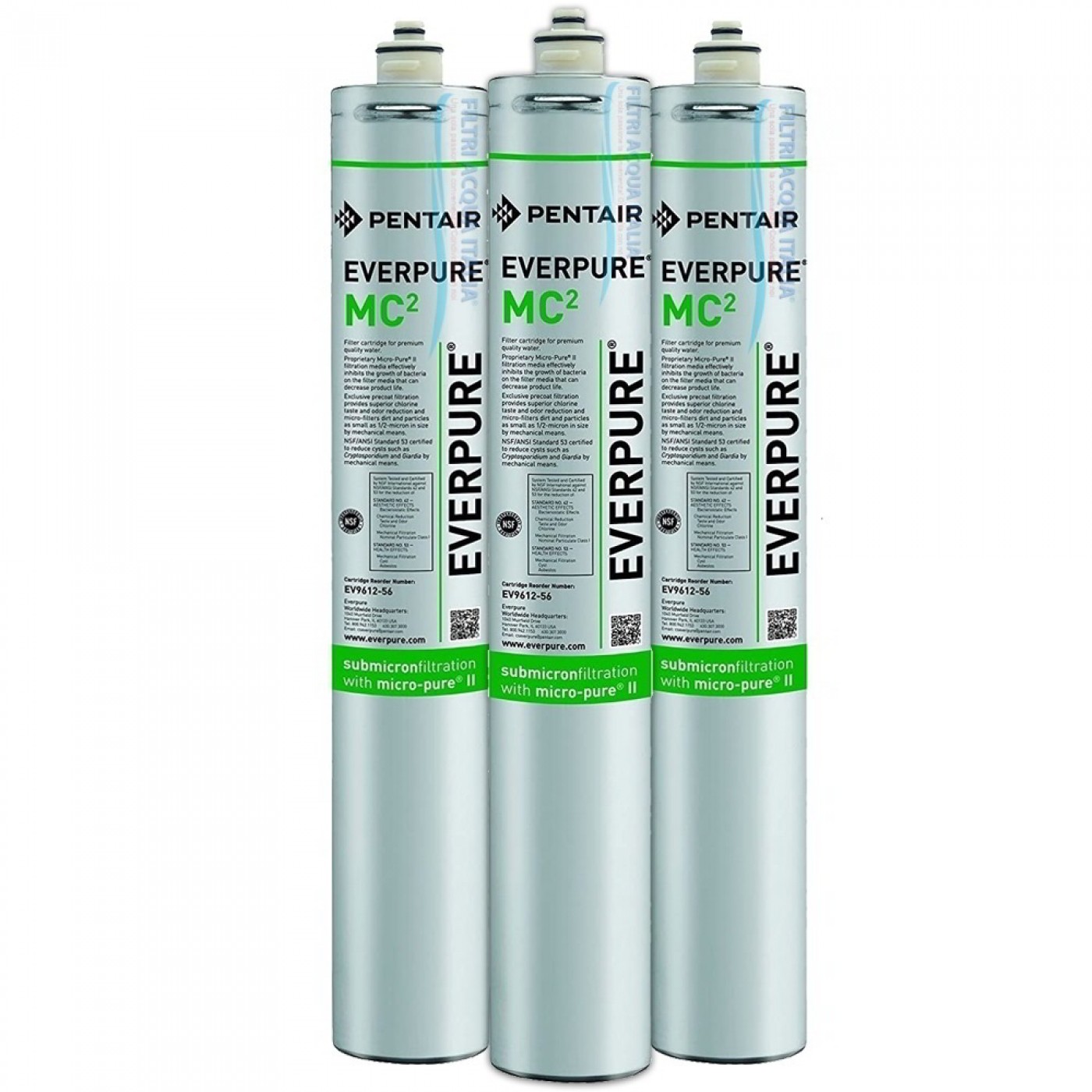 EVERPURE MC2 EV9612-56 Set 3 Pezzi EVERPURE MC2 EV9612-56 Set 3 Pezzi