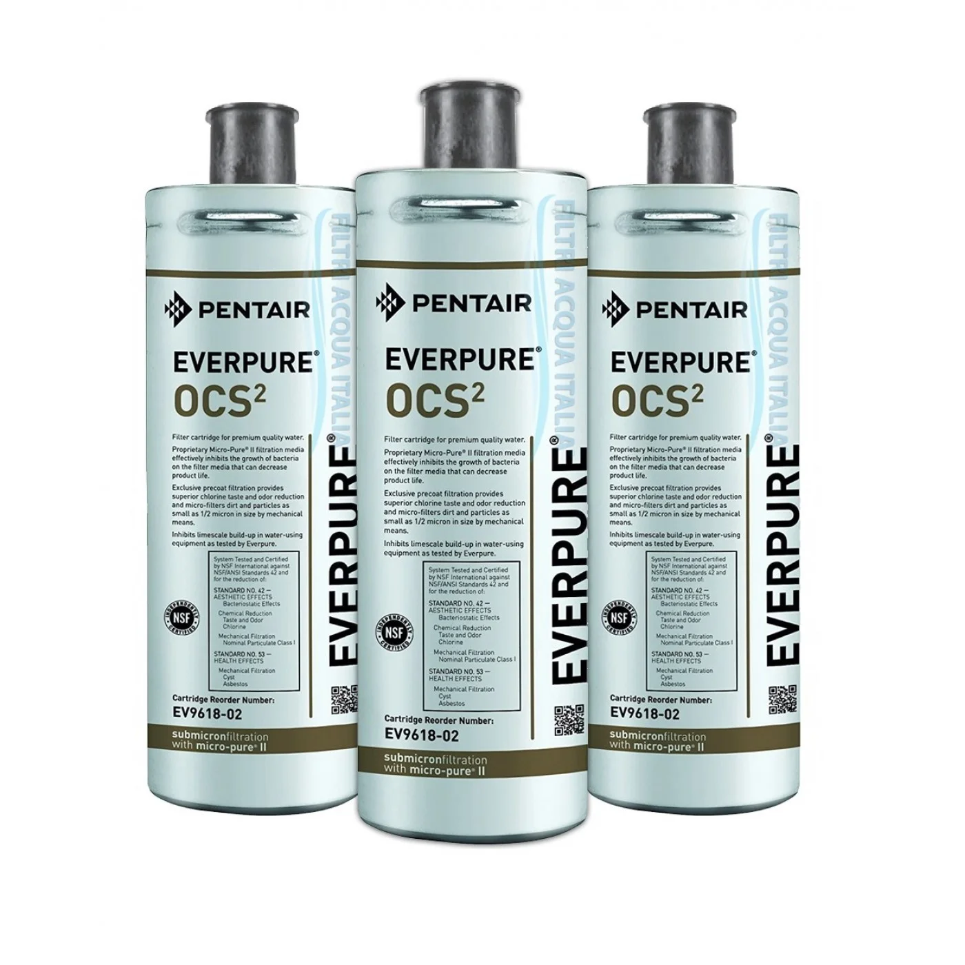 EVERPURE OCS2 EV9618-02 SET 3 PEZZI EVERPURE OCS2 EV9618-02 SET 3 PEZZI