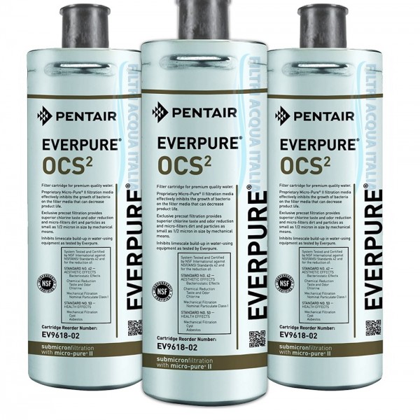 EVERPURE OCS2 EV9618-02 SET 3 PEZZI EVERPURE OCS2 EV9618-02 SET 3 PEZZI