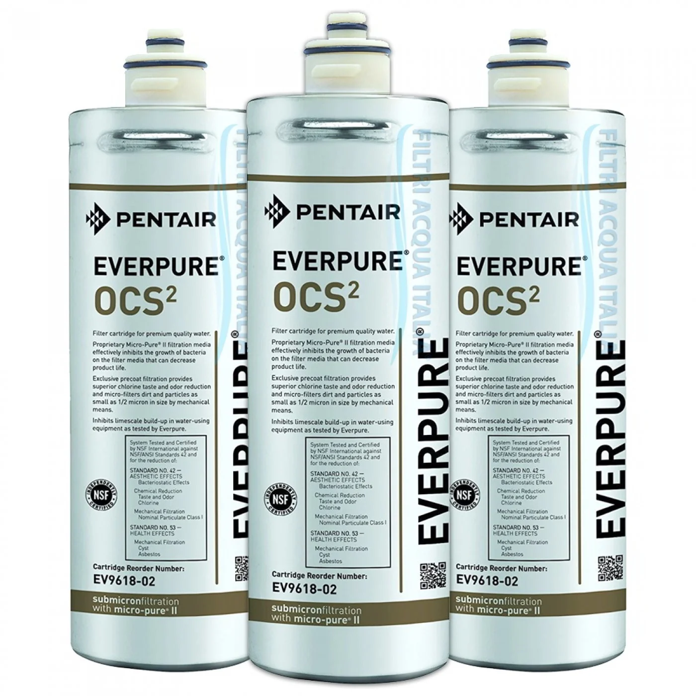 EVERPURE OCS2 EV9618-02 SET 3 PEZZI EVERPURE OCS2 EV9618-02 SET 3 PEZZI