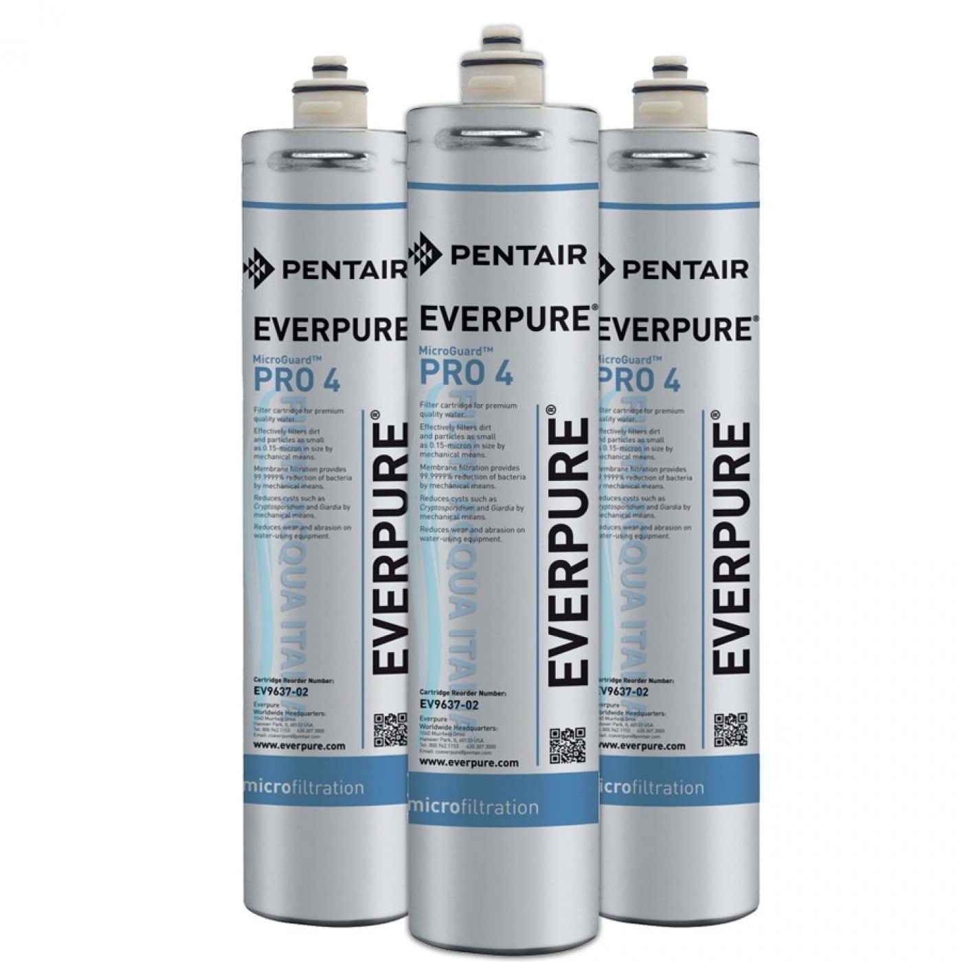 EVERPURE PRO4 MICROGUARD EV963702 Set 3 Pz EVERPURE PRO4 MICROGUARD EV963702 Set 3 Pz