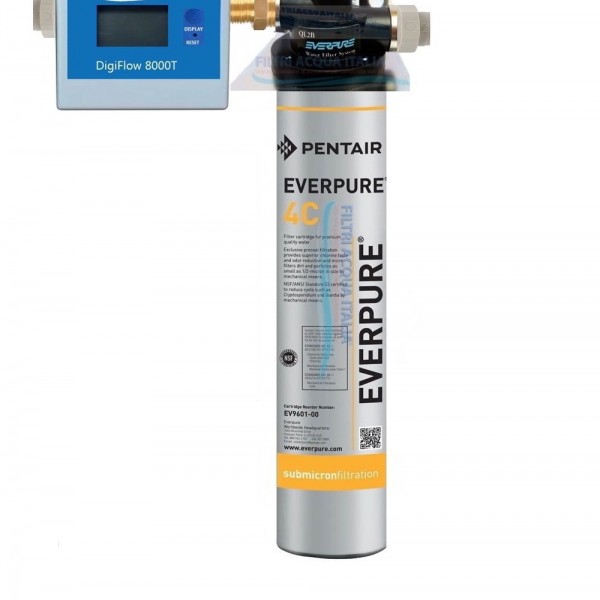 KIT EVERPURE 4C KIT CON FILTRO EVERPURE 4C E CONTALITRI DIGITALE KIT EVERPURE 4C KIT CON FILTRO EVERPURE 4C E CONTALITRI DIGITALE
