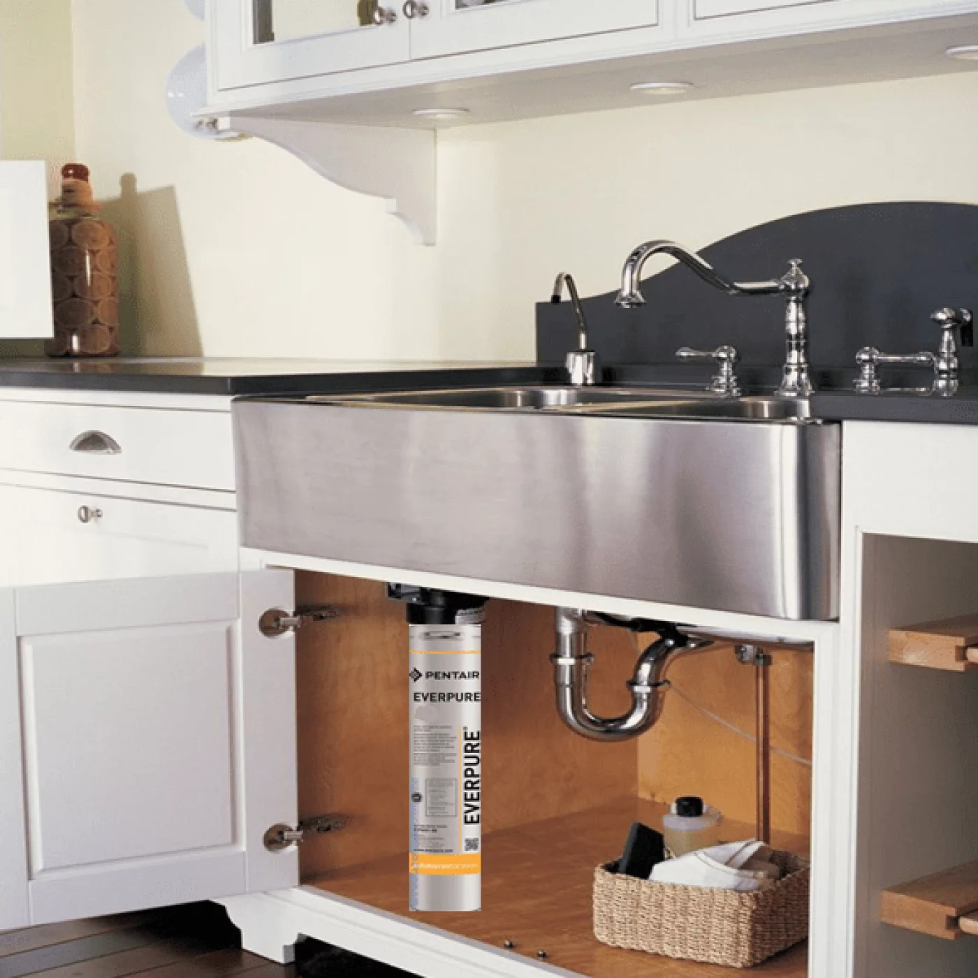 KIT EVERPURE 4C2 CON FILTRO EVERPURE 4C2 TESTA QL3B E RUBINETTO