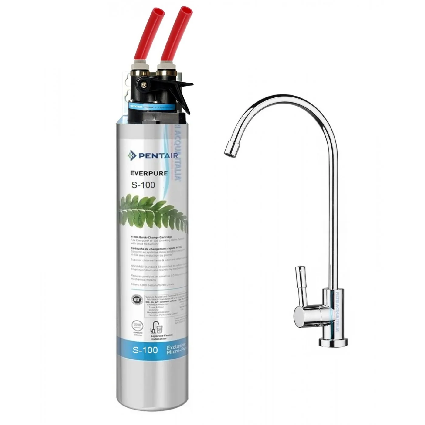 KIT EVERPURE S100 TESTA QL3B E RUBINETTO KIT EVERPURE S100 TESTA QL3B E RUBINETTO