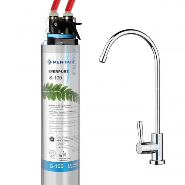 KIT EVERPURE S100 TESTA QL3B E RUBINETTO KIT EVERPURE S100 TESTA QL3B E RUBINETTO