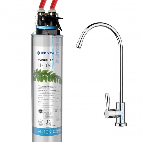 KIT EVERPURE H104 CON TESTA QL3B E RUBINETTO KIT EVERPURE H104 CON TESTA QL3B E RUBINETTO