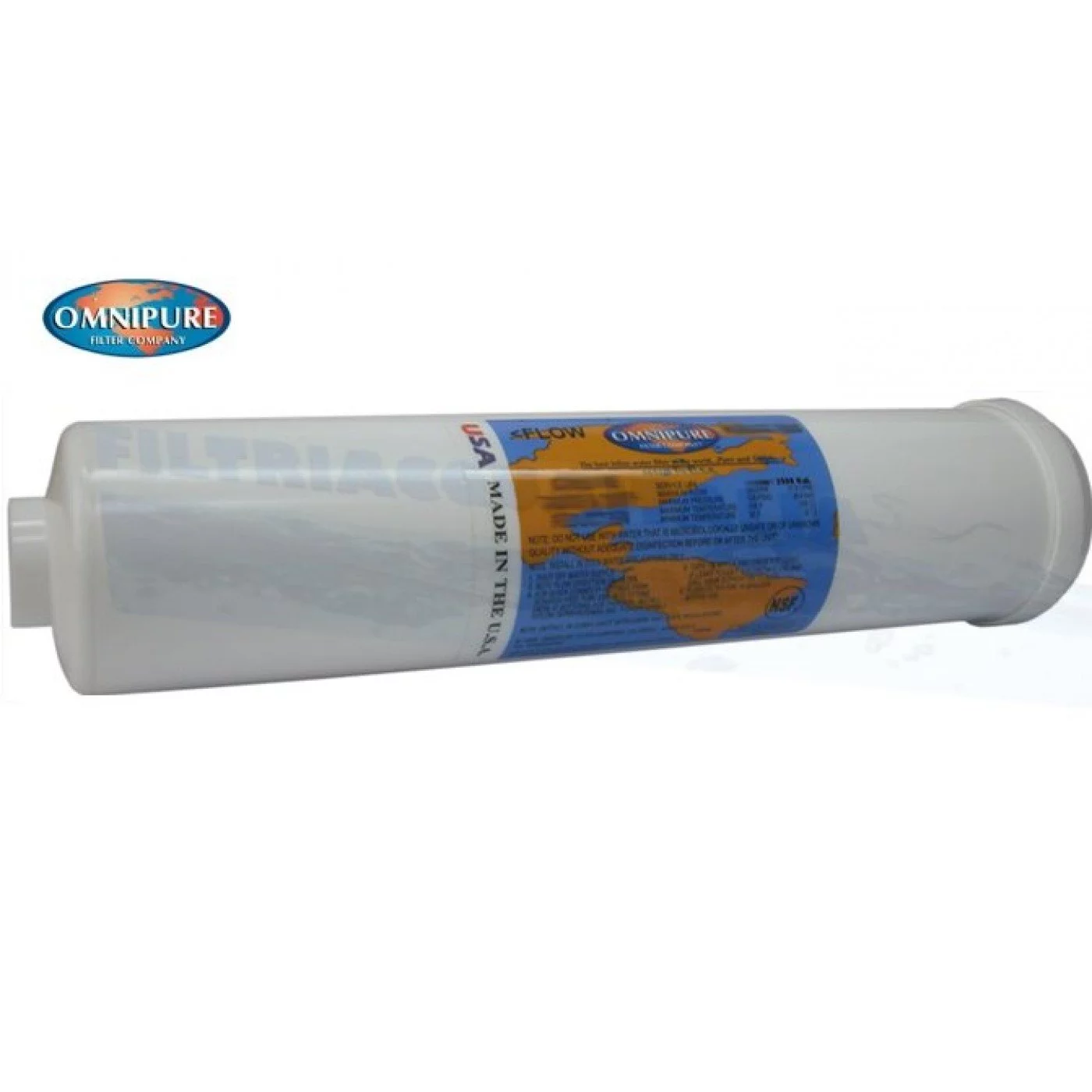 FILTRO OMNIPURE IN LINE 2,5 X 12" SEDIMENTI FILTRO OMNIPURE IN LINE 2,5 X 12" SEDIMENTI