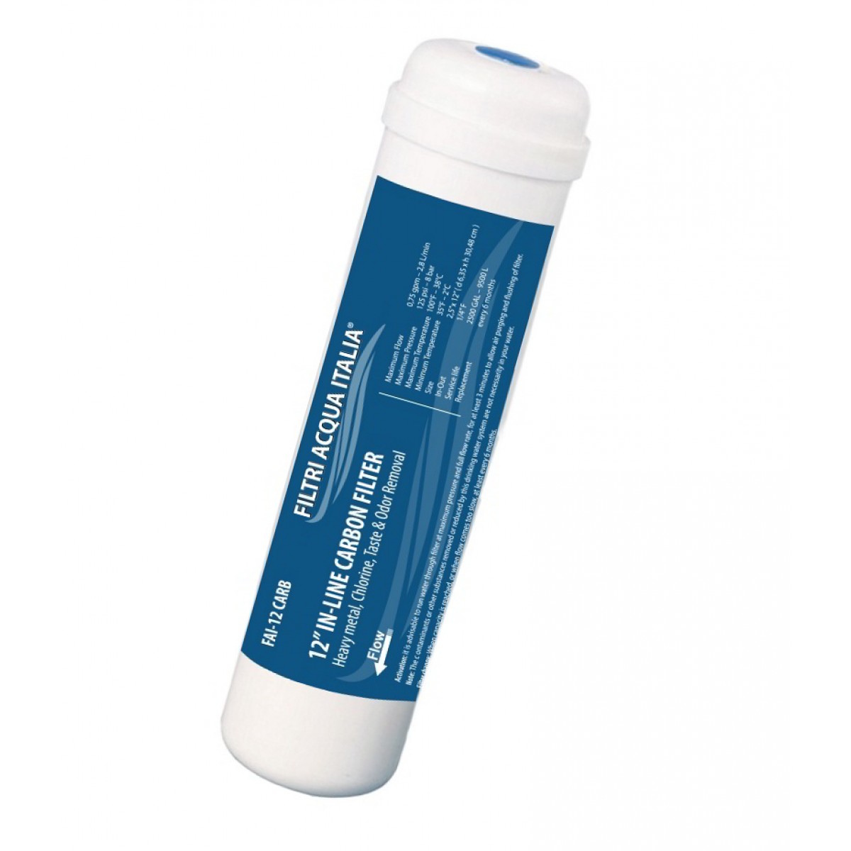 Kit Filtro Carbone Attivo T33 Per Depuratore Acqua Osmosi Inversa - DC Solution - Foto 1