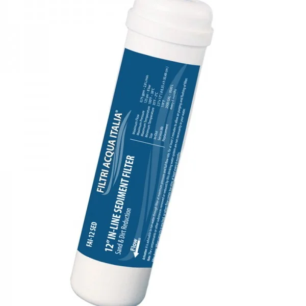FILTRO IN LINEA SEDIMENTI 2,5 X 12"