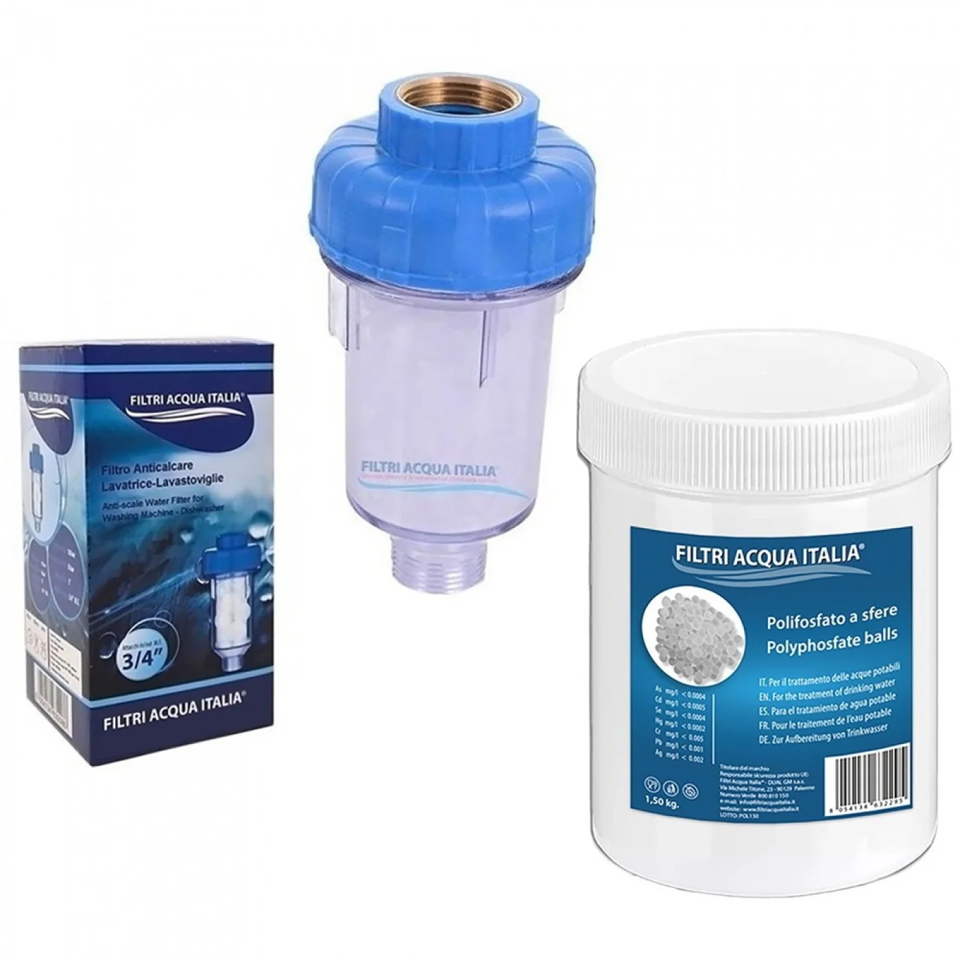 FILTRO ANTICALCARE LAVATRICE LAVASTOVIGLIE IN POLIFOSFATO CON RICARICA POLIFOSFATI FILTRO ANTICALCARE LAVATRICE LAVASTOVIGLIE IN POLIFOSFATO CON RICARICA POLIFOSFATI