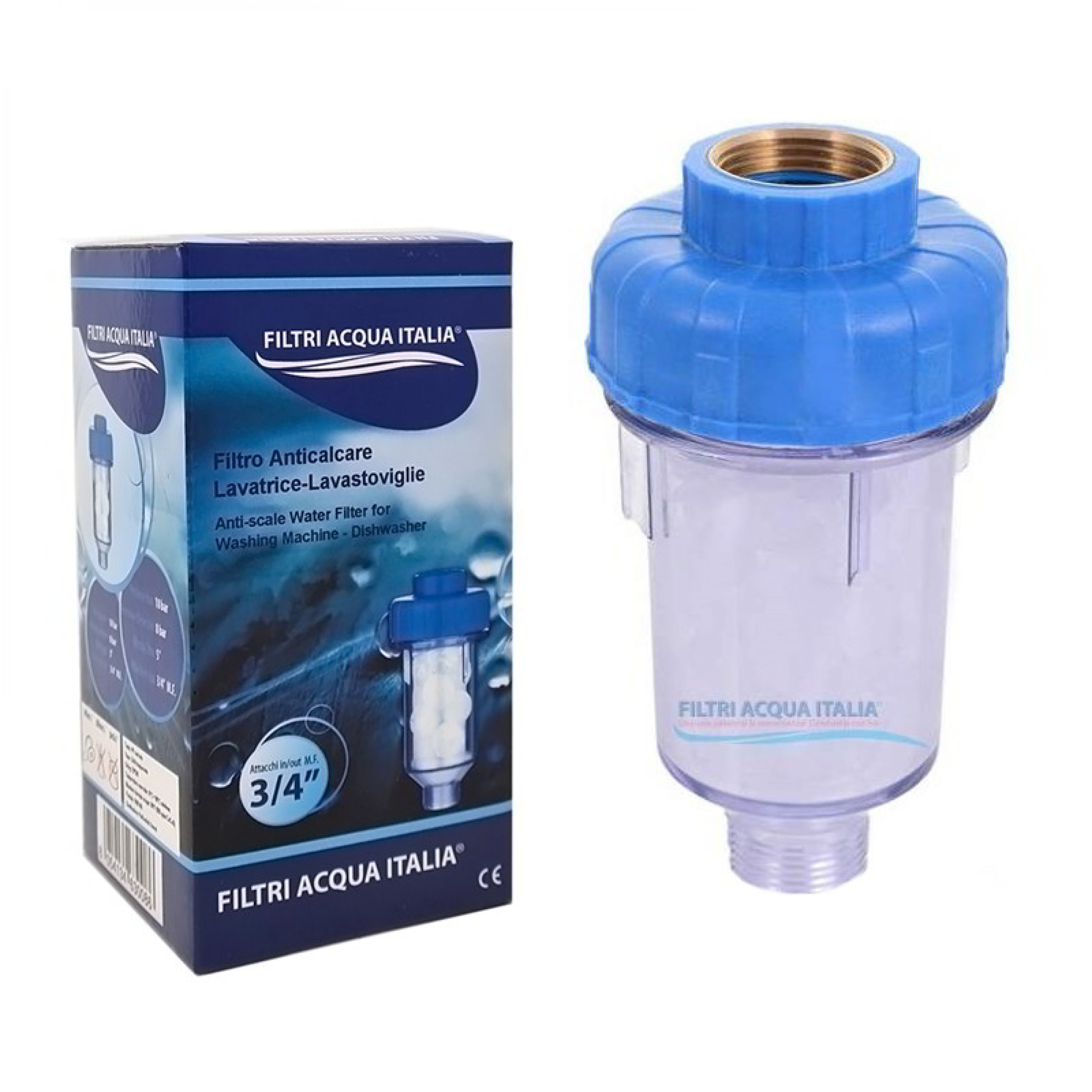 Cartuccia Filtro Anticalcare FT85 Per Depuratori Sottolavello Duo E Trio UF. Riduce La Durezza Dell'acqua, Certificata ACS.