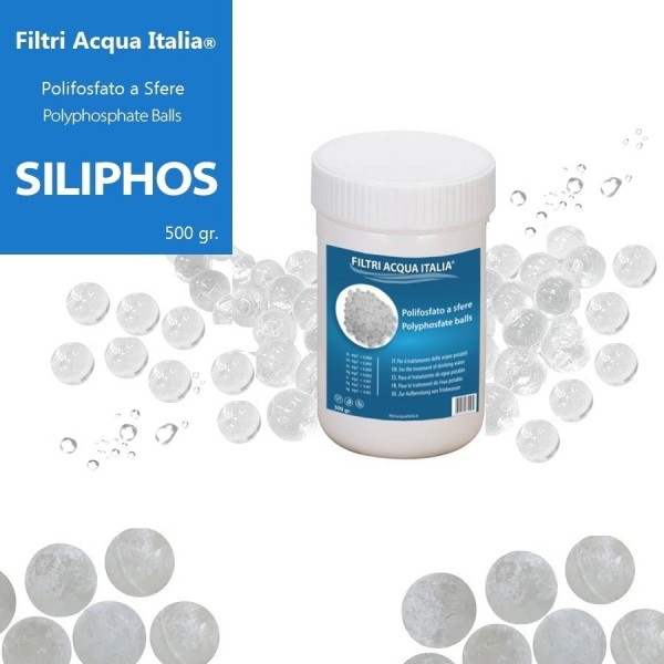 Ricarica Polifosfato a Sfere da 500 grammi per Filtro Anticalcare 