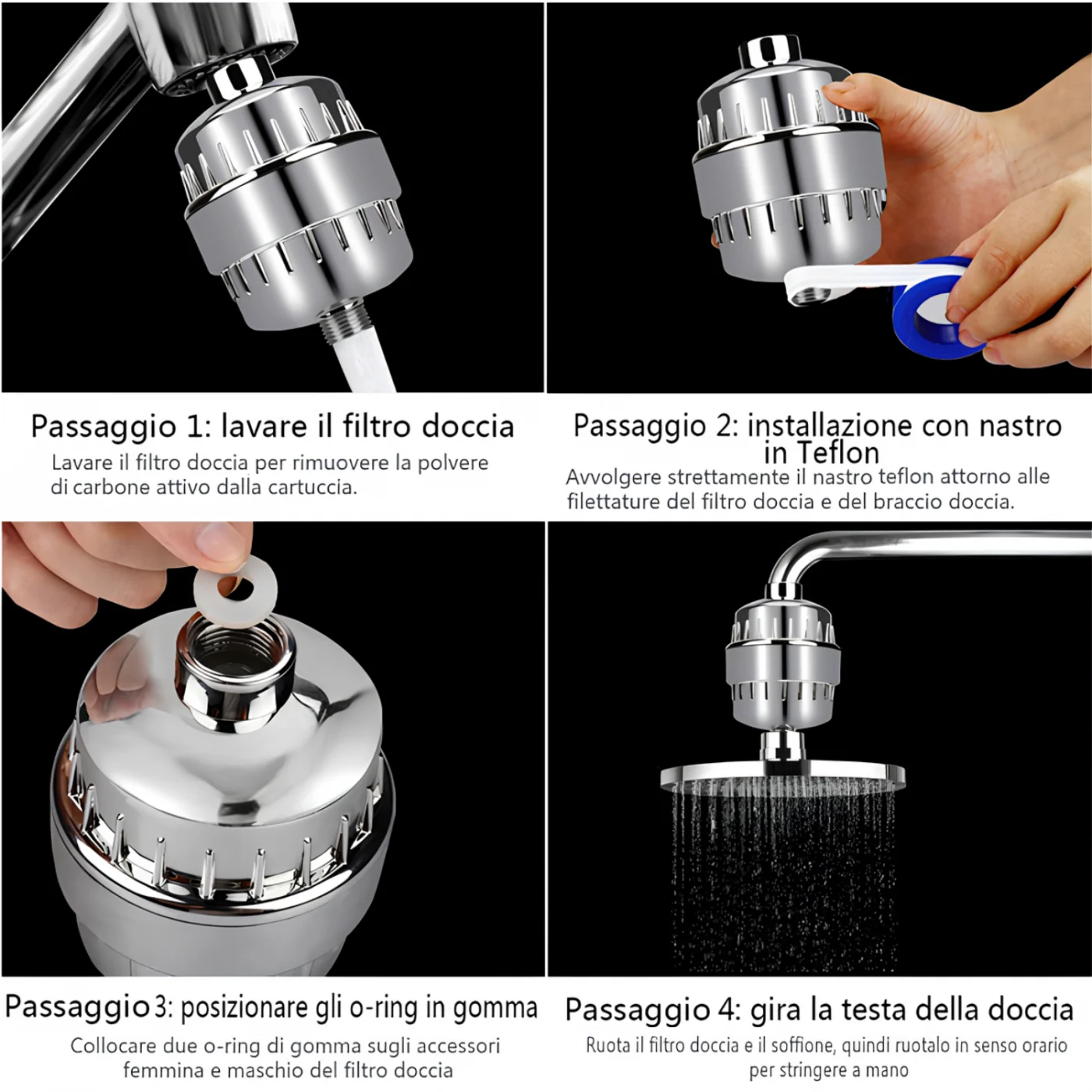 FILTRO DOCCIA ANTICALCARE FILTRO DOCCIA ANTICALCARE