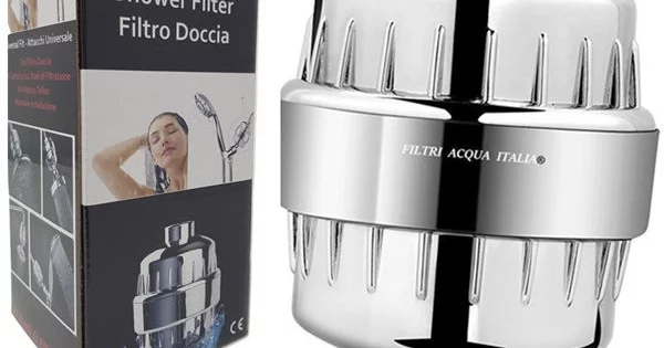 LEKEYE Filtro Raccoglicapelli Per Doccia 2 Pezzi - Acciaio E Silicone, Antiruggine 12x12 Cm