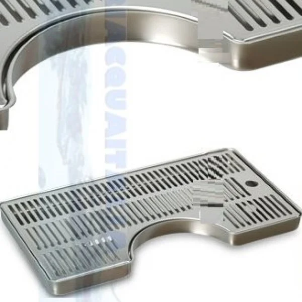 RACCOGLIGOCCE A RAGGIO PER COLONNA COBRA INOX