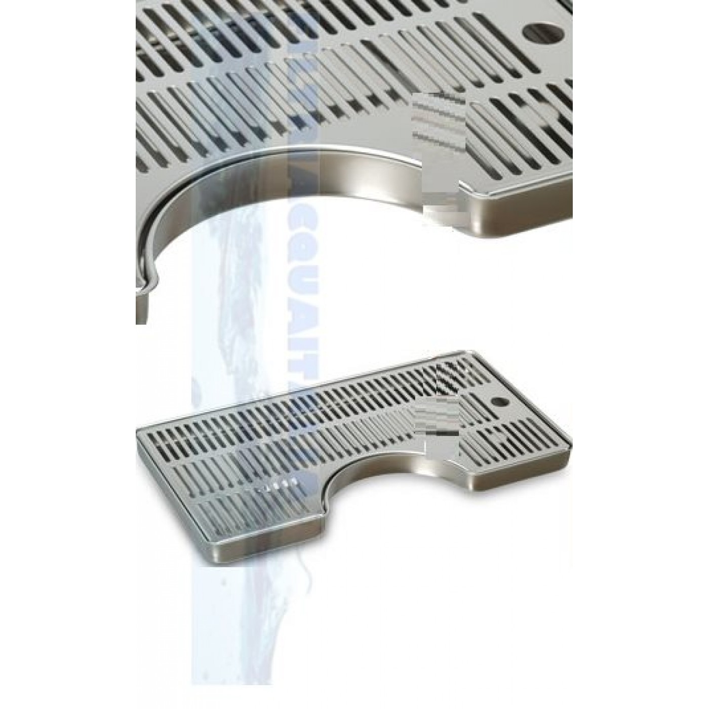 RACCOGLIGOCCE A RAGGIO PER COLONNA COBRA INOX RACCOGLIGOCCE A RAGGIO PER COLONNA COBRA INOX