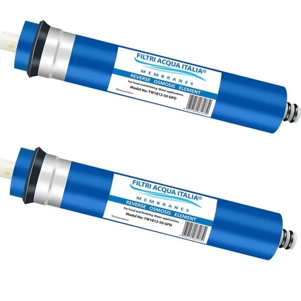 MEMBRANA OSMOSI INVERSA 50 GPD TW30-1812 SET 2 PEZZI