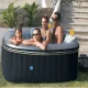 Piscina idromassaggio gonfiabile da esterno 4 posti 168x168 ASPEN Piscina idromassaggio gonfiabile da esterno 4 posti 168x168 ASPEN
