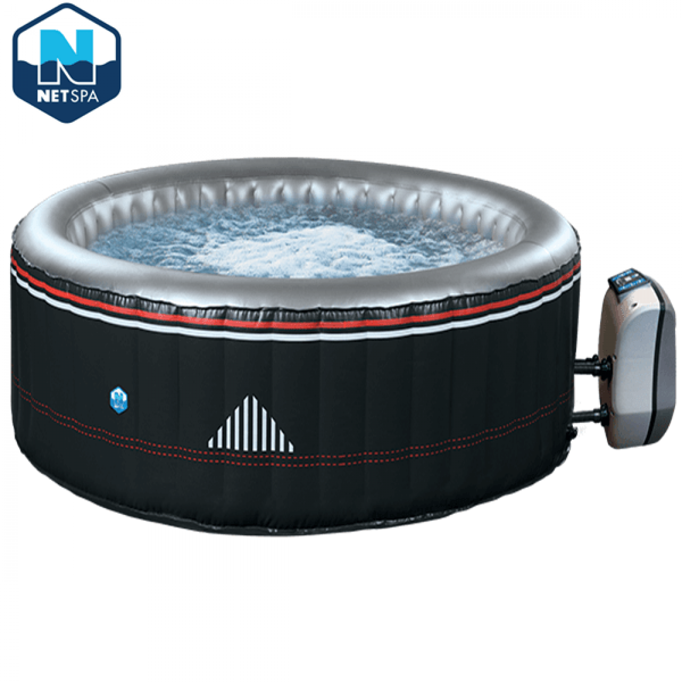 Piscina idromassaggio gonfiabile Rotonda Montana 4 Posti da esterno 175x175 Netspa