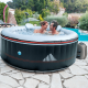 Piscina idromassaggio gonfiabile Rotonda Montana 4 Posti da esterno 175x175 Netspa