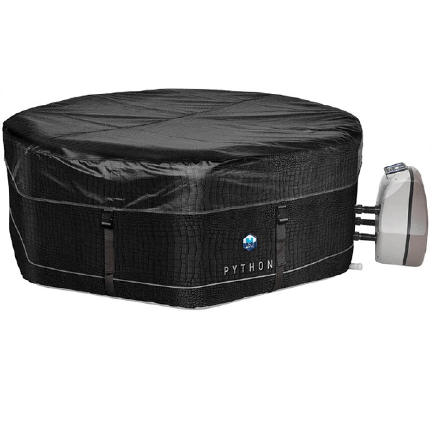 Piscina idromassaggio gonfiabile Python 5/6 Posti da esterno 195x195 Netspa Piscina idromassaggio gonfiabile Python 5/6 Posti da esterno 195x195 Netspa