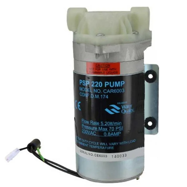 POMPA BOOSTER PSP 220 VOLT CAR 6003 PER OSMOSI INVERSA