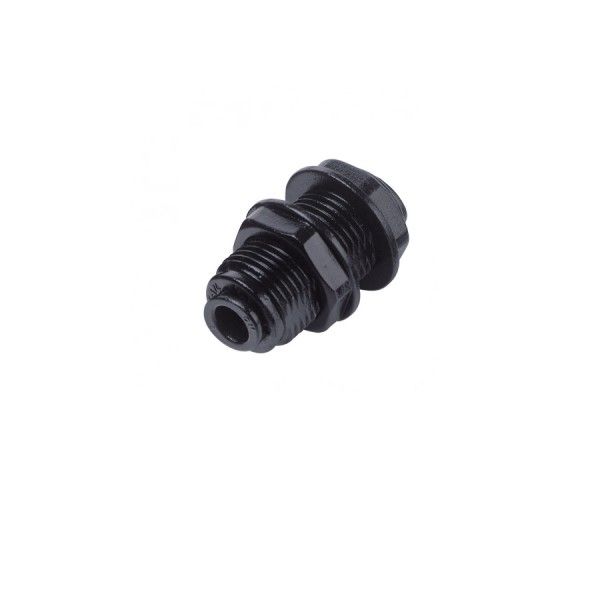 Passaparete 6 mm con ghiera in polietilene DMFIT Passaparete 6 mm con ghiera in polietilene DMFIT