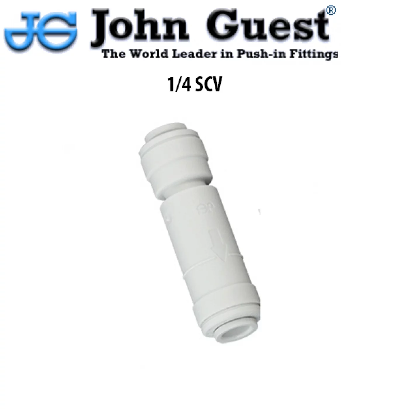 JG JOHN GUEST VALVOLA DI NON RITORNO ATTACCHI RAPIDI 6 mm. Valvola di