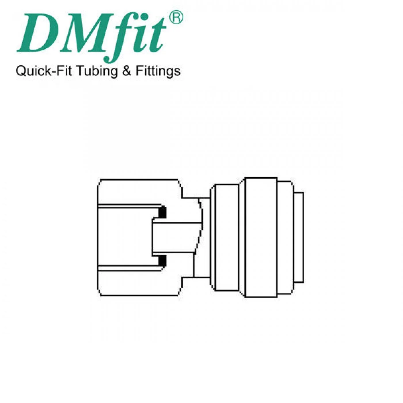 TERMINALE DIRITTO FEMMINA TUBO 1/4" x 7/16" FILETTO AFAU047/16C TERMINALE DIRITTO FEMMINA TUBO 1/4" x 7/16" FILETTO AFAU047/16C
