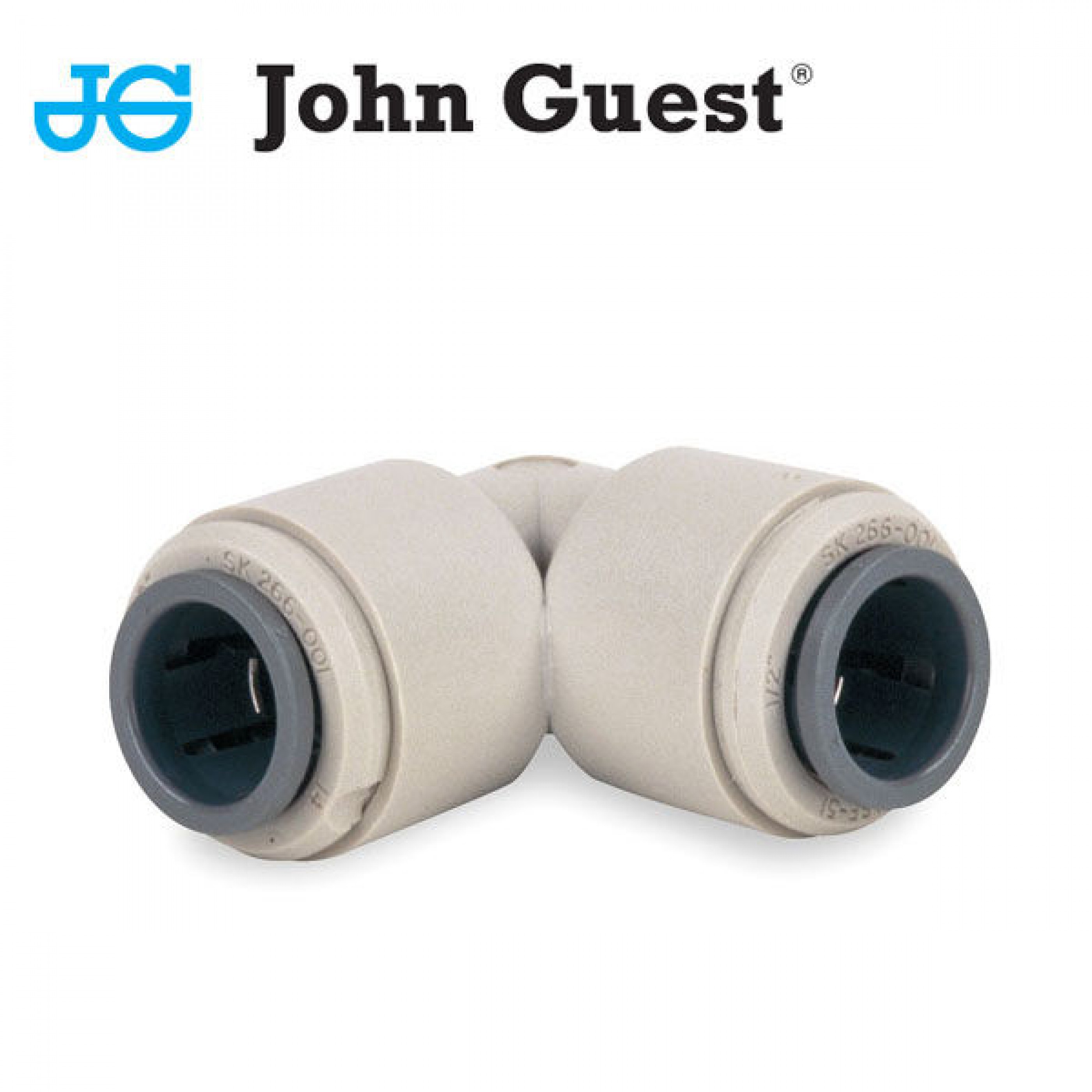 John Guest Connettore A Gomito 5/16 PF X 3/8 Stelo - Raccordo Conversione Tubo Acqua - Foto 5