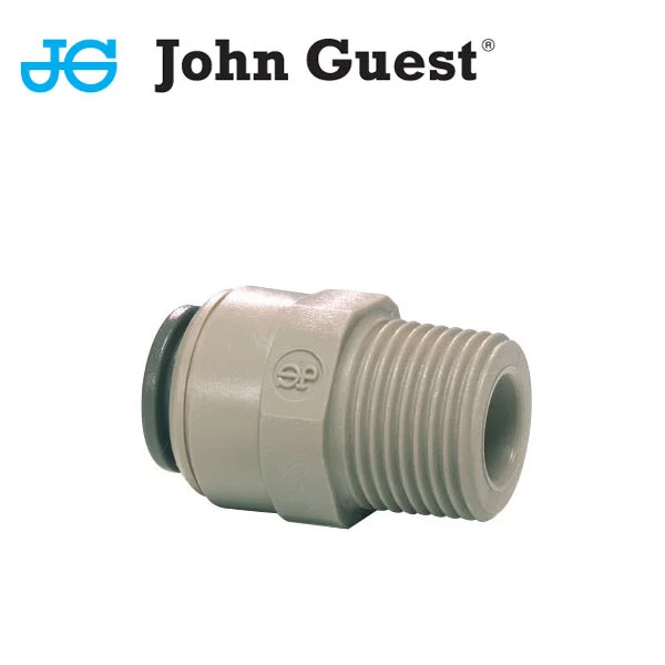 TERMINALE DIRITTO TUBO 1/2" X 3/8" FILETTO JOHN GUEST PI011623S