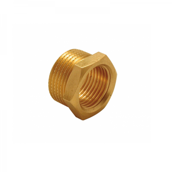 Riduzione esagonale M.F. 1/2" x 3/8" Riduzione esagonale M.F. 1/2" x 3/8"