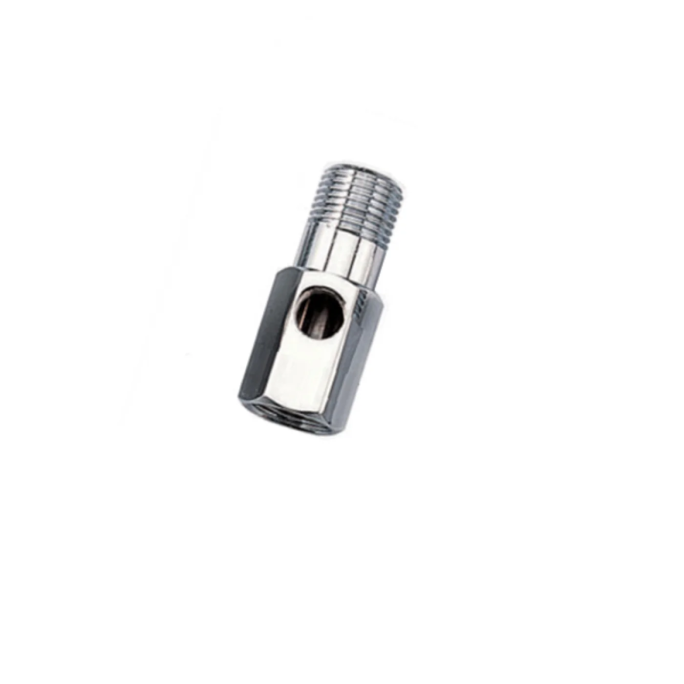 CONNETTORE PER ALIMENTAZIONE ACQUA 1/4" CON FORO PER VALVOLA CONNETTORE PER ALIMENTAZIONE ACQUA 1/4" CON FORO PER VALVOLA