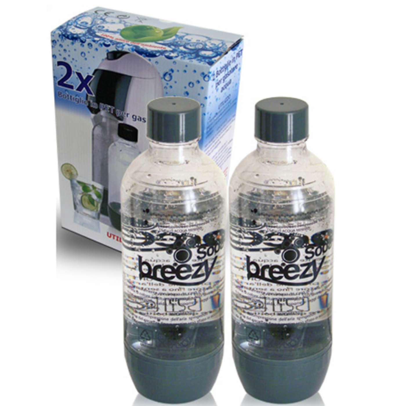 BOTTIGLIE PER GASATORE SODA BREEZY BOTTIGLIE PER GASATORE SODA BREEZY