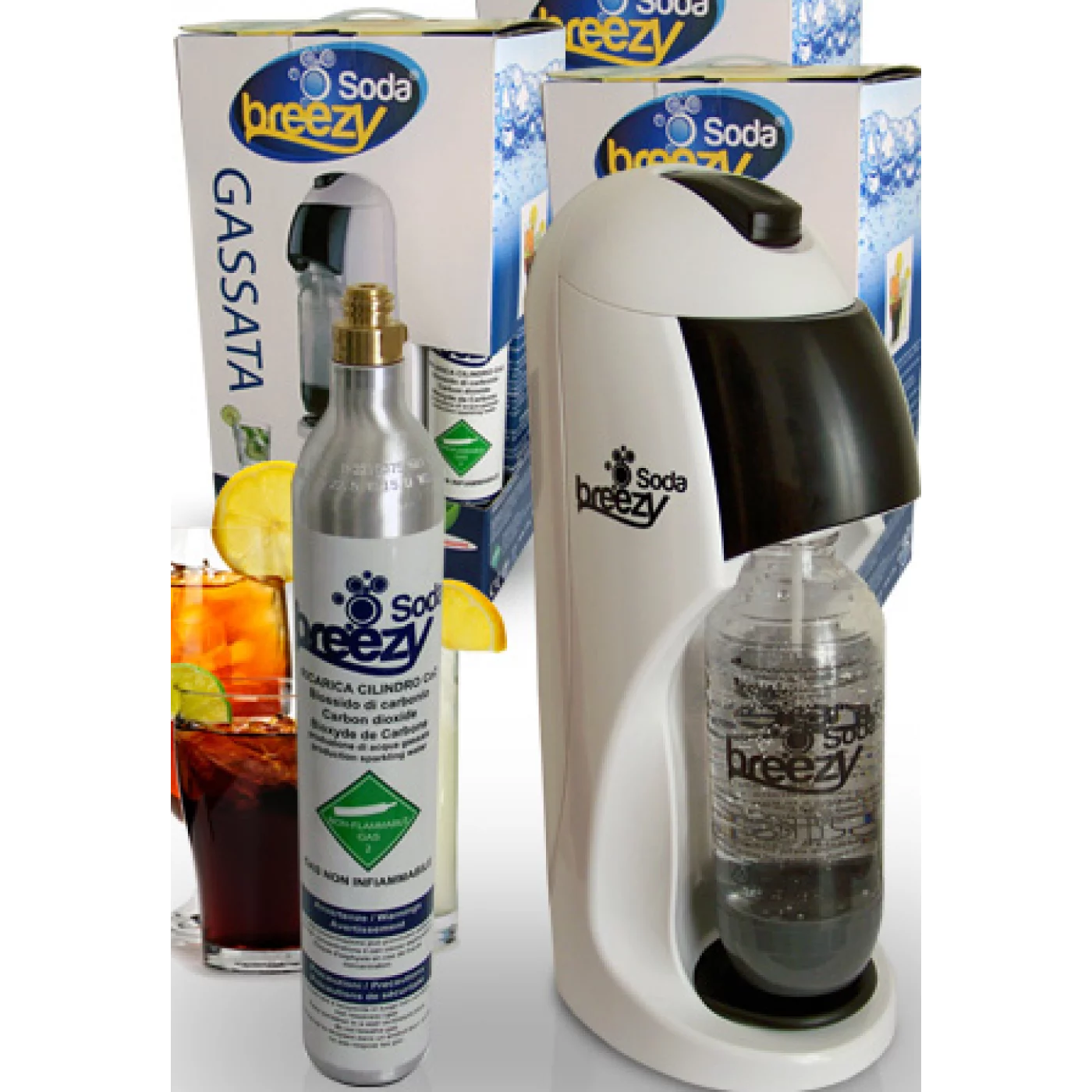 GASATORE ACQUA SODA BREEZY GASATORE ACQUA SODA BREEZY