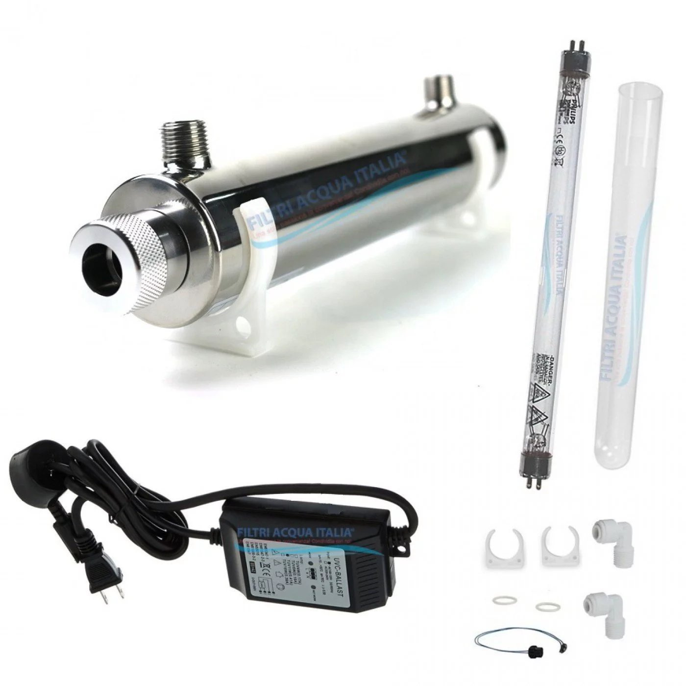KIT EVERPURE H104 CON STERILIZZATORE UV CONTALITRI E RUBINETTO KIT EVERPURE H104 CON STERILIZZATORE UV CONTALITRI E RUBINETTO