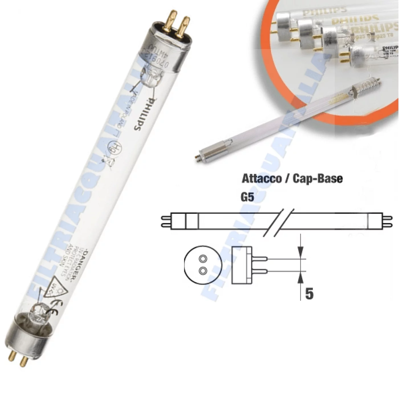 STERILIZZATORE UV ACQUA POTABILE 6 WATT STERILIZZATORE UV ACQUA POTABILE 6 WATT