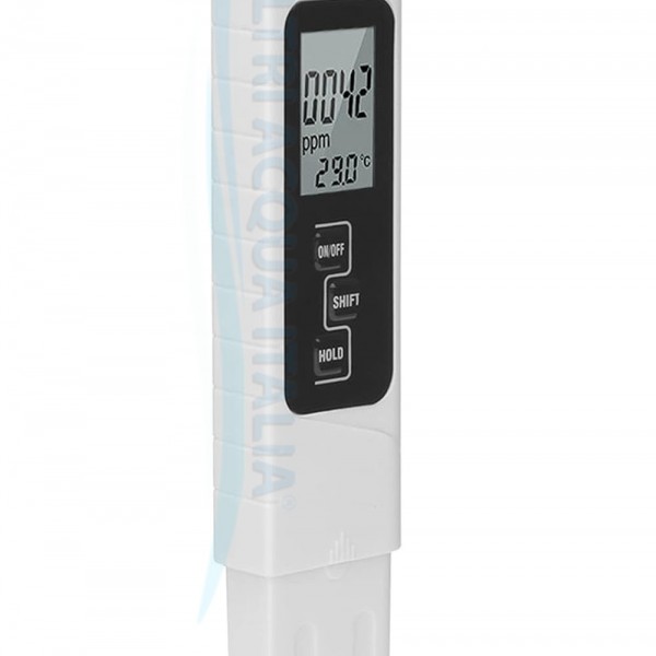 TESTER TDS CONDUCIBILITA' E TEMPERATURA MISURATORE SOLIDI DISCIOLTI TESTER TDS CONDUCIBILITA' E TEMPERATURA MISURATORE SOLIDI DISCIOLTI