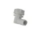 Raccordo portagomma 90° troppo pieno 3/8"