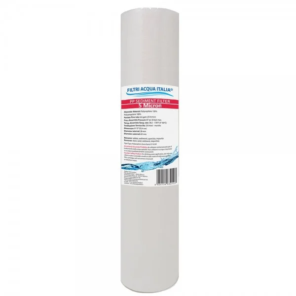 CARTUCCIA POLIPROPILENE 10" micron 5