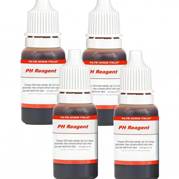 Misuratore ph per Test acqua del ph Set 4 Pezzi